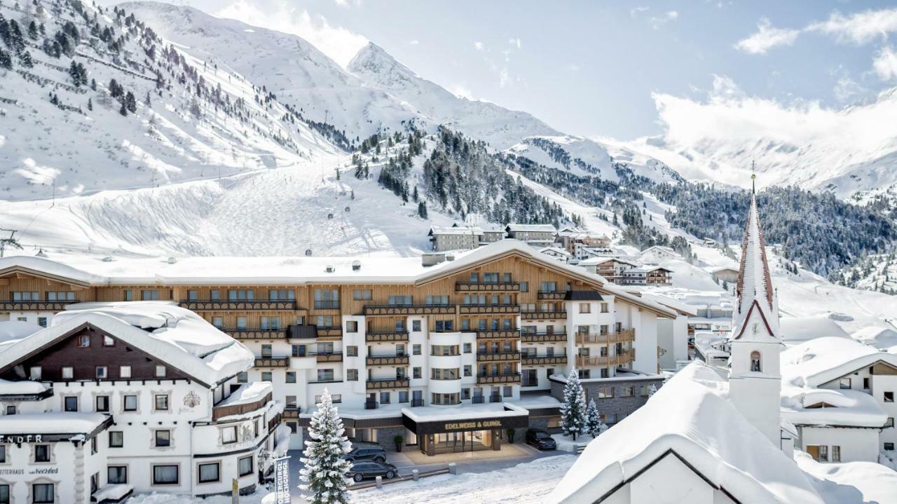Hotel Edelweiss & Gurgl 오베르구르글 외부 사진