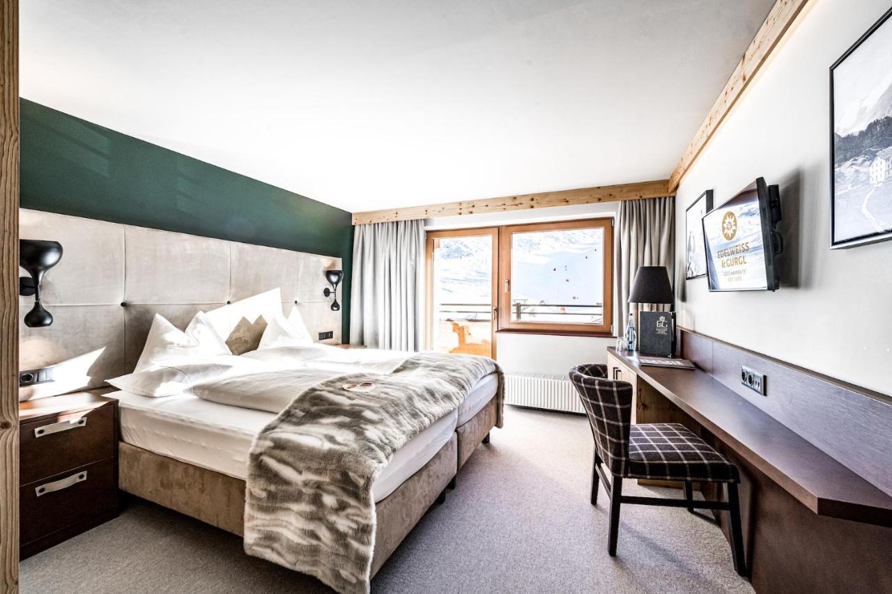 Hotel Edelweiss & Gurgl 오베르구르글 외부 사진